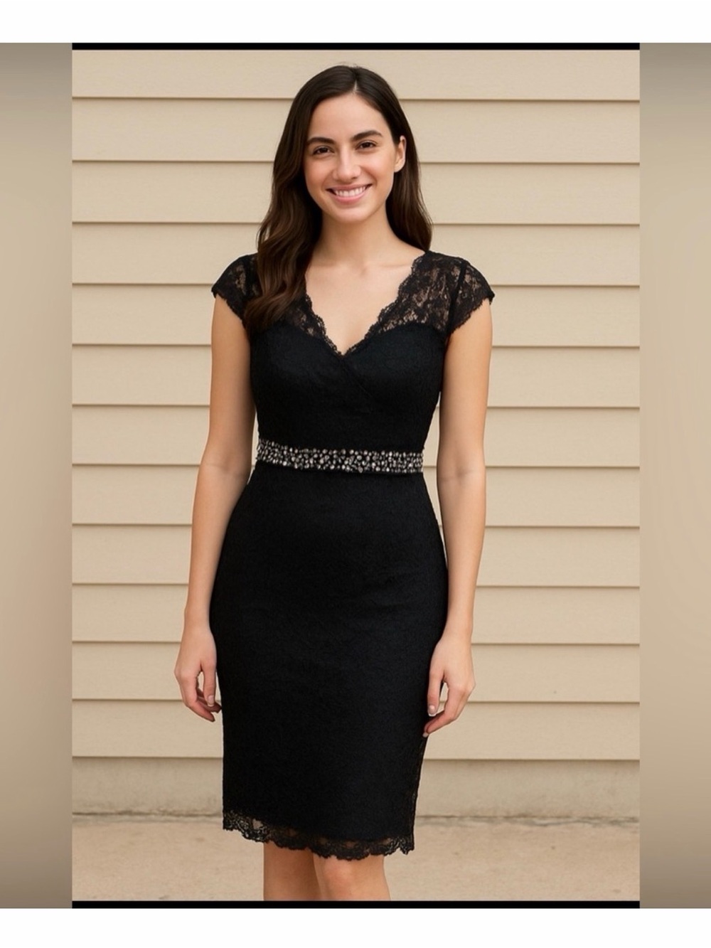 Little Black Lace Dress